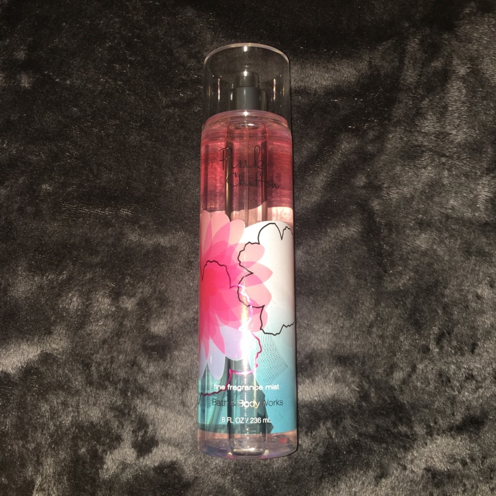 Pink chiffon body mist